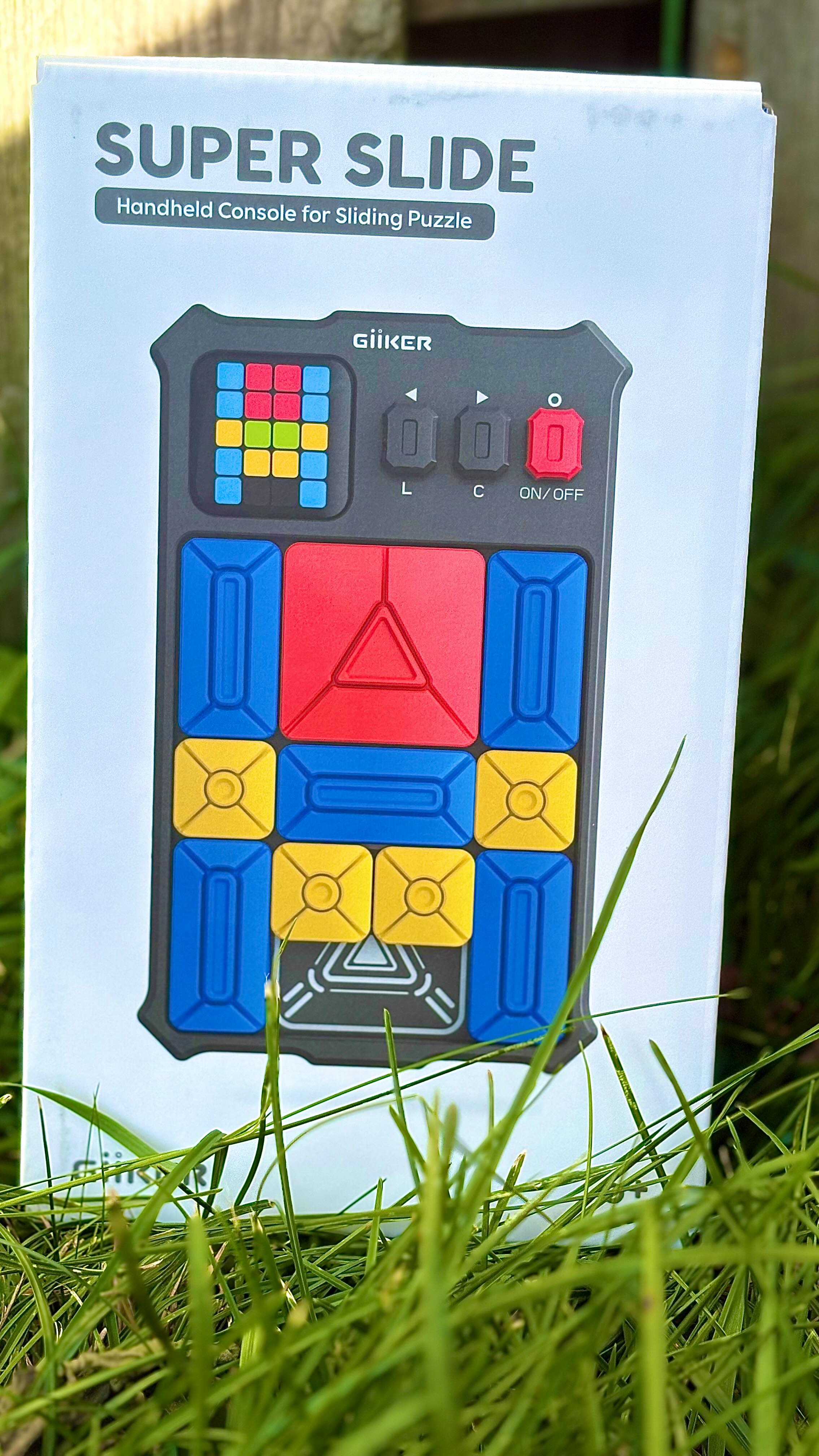 Instagram post by @logans_world_channel for GiiKER. Caption reads: We have found the perfect screen free activity for....