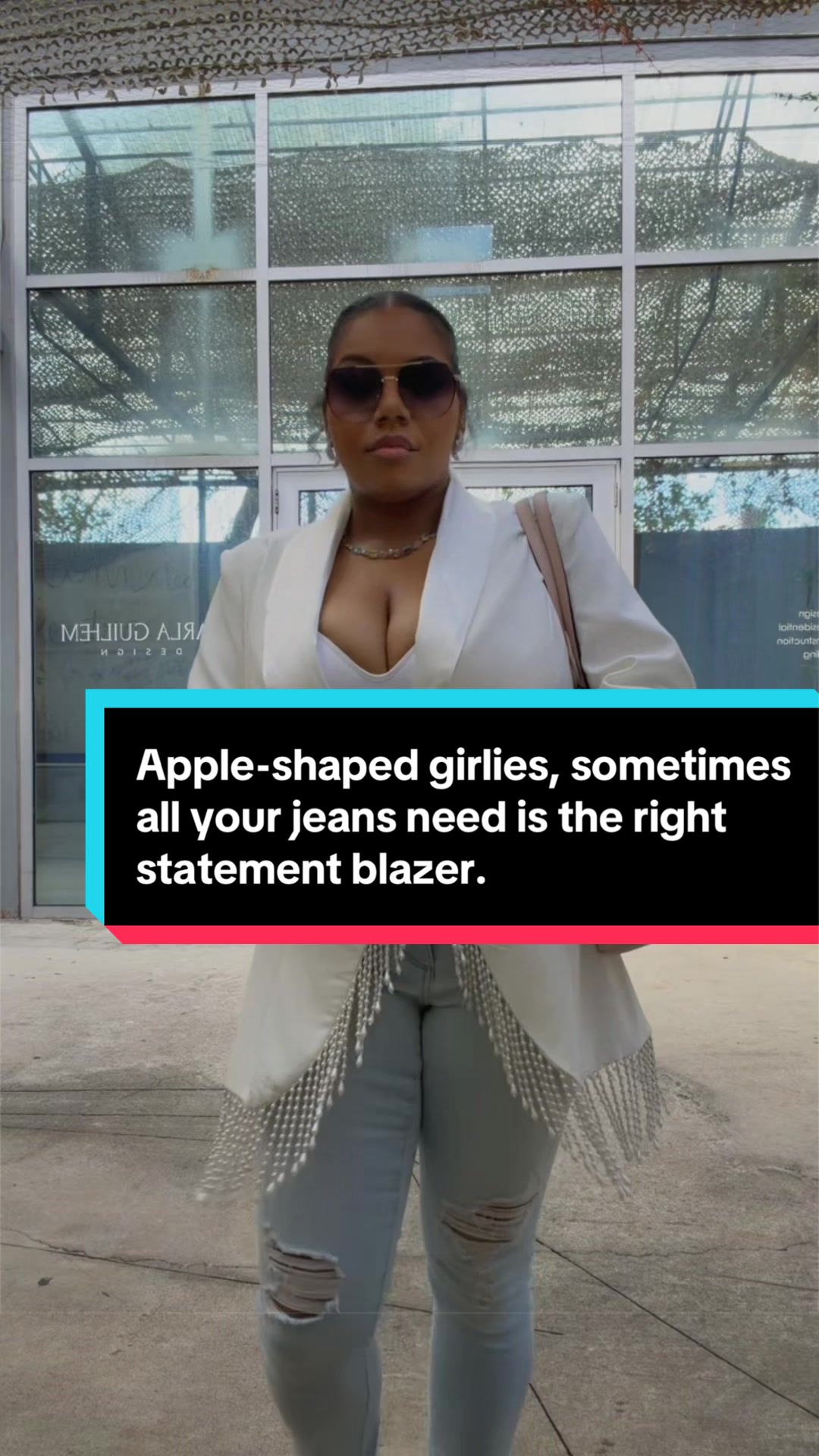 TikTok post by @ladietiktokshop for TOPFOXX. Caption reads: [...] #outfitinspo @Fashion Nova @Gucci @TopFoxx....