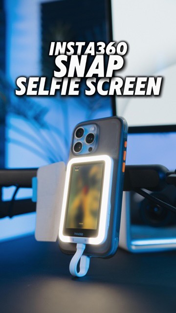 Instagram post by @deanwethers for Insta360. Caption reads: [...] you film on your phone… you need this.....