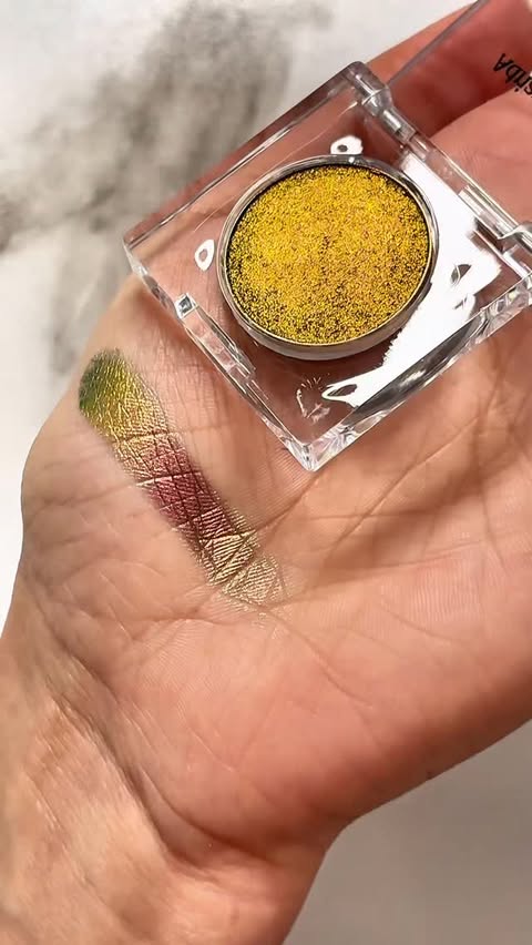 Instagram post by @jollyxbeauty for Adriana Nichole Cosmetics. Caption reads: New Year, Main Character Energy… with....