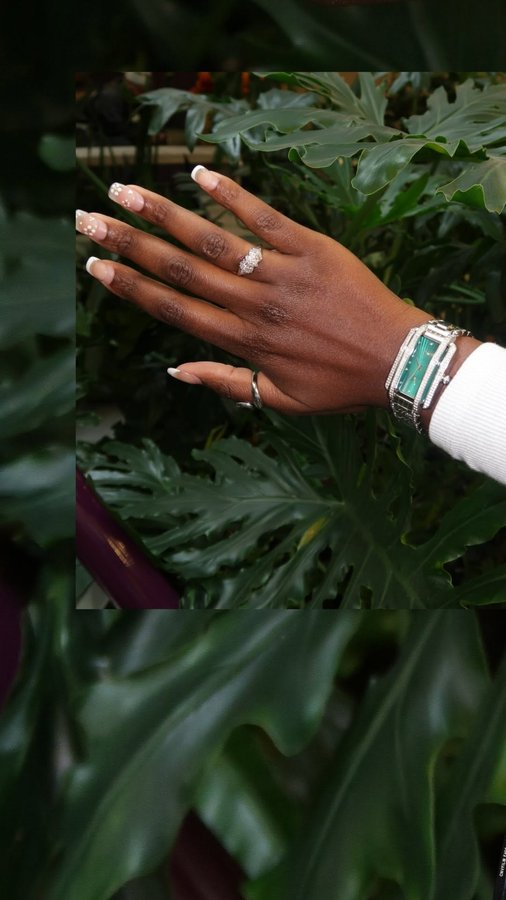 Instagram post by @djamilahorton for JBW. Caption reads: The next time someone asks you what you want for....