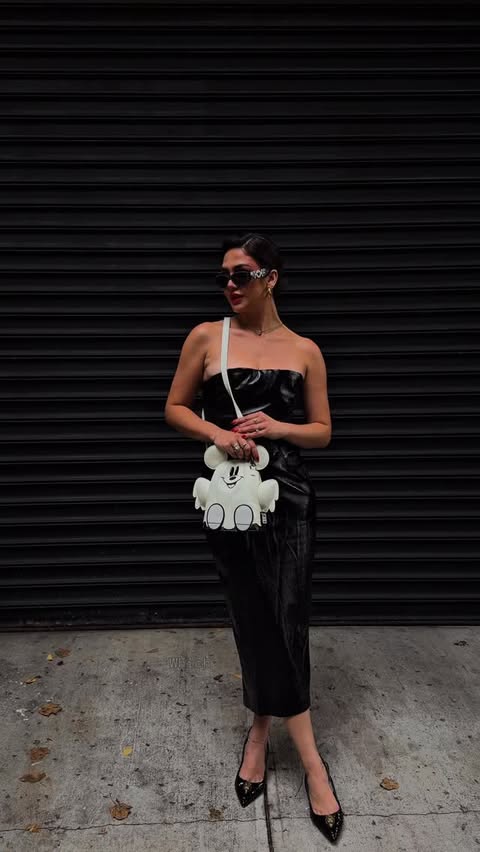 Instagram post by @lexiconofstyle for loungefly. Caption reads: [...] Mouse & Minnie Mouse pieces from the....