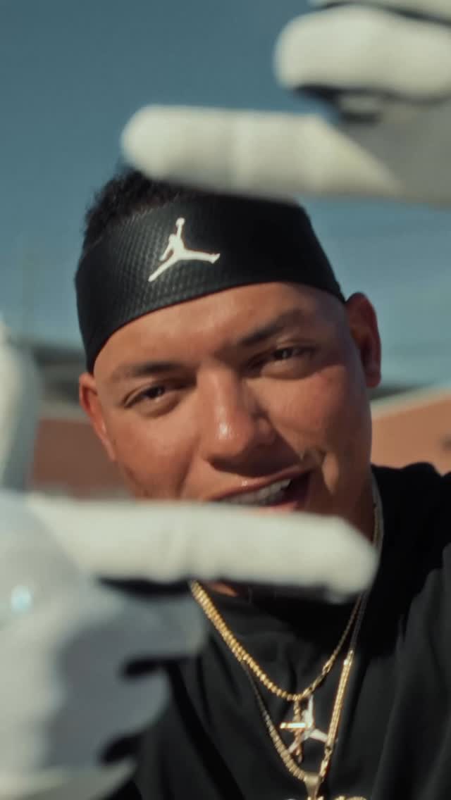 Instagram post by @williamcontreras42 for DICK'S Sporting Goods. Caption reads: Every pitch, every inning. Consistency turns hard....