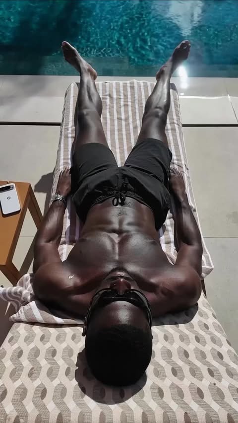 Instagram post by @victorkunda for BOSS. Caption reads: One @boss Bottled, please. Scent of the Summer.....
