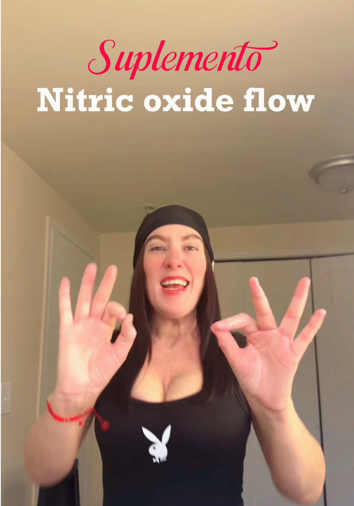 TikTok post by @marialauradaal for Nature's Pure Blend. Caption reads: #supplement#nitricoxideflow#foryou....