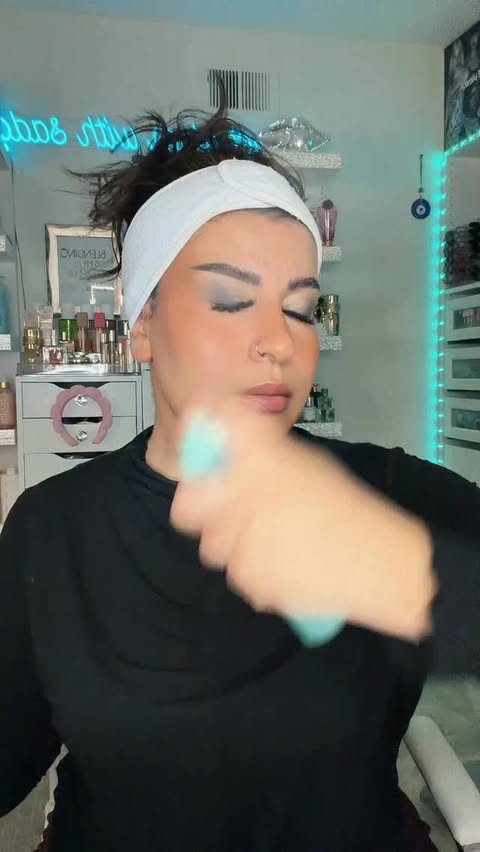 Instagram post by @get_glam_with_sadaf for Westmore Beauty. Caption reads: Makeup Melter hydrating oil mist @westmorebeauty....