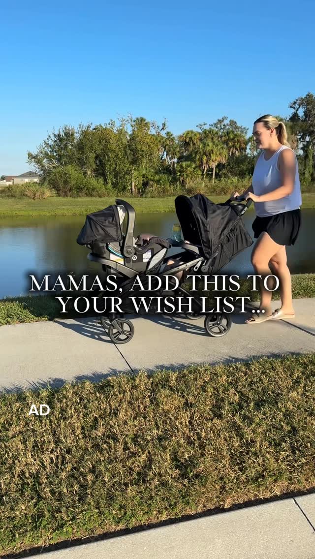 Instagram post by @mylifedailyblog for Baby Trend. Caption reads: [...] our family and found just that in the....