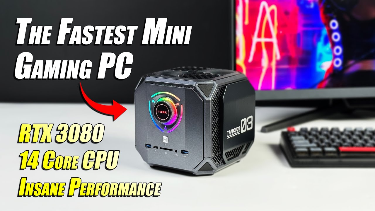YouTube post by @ETAPRIME for ACEMAGIC. Caption reads: [...] Mini PC We've Ever Gotten Our Hands On!....