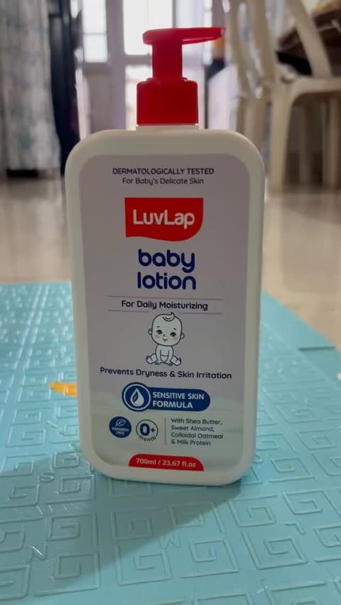 Instagram post by @sangeeta8195 for LuvLap. Caption reads: [...] about what I use on my baby....