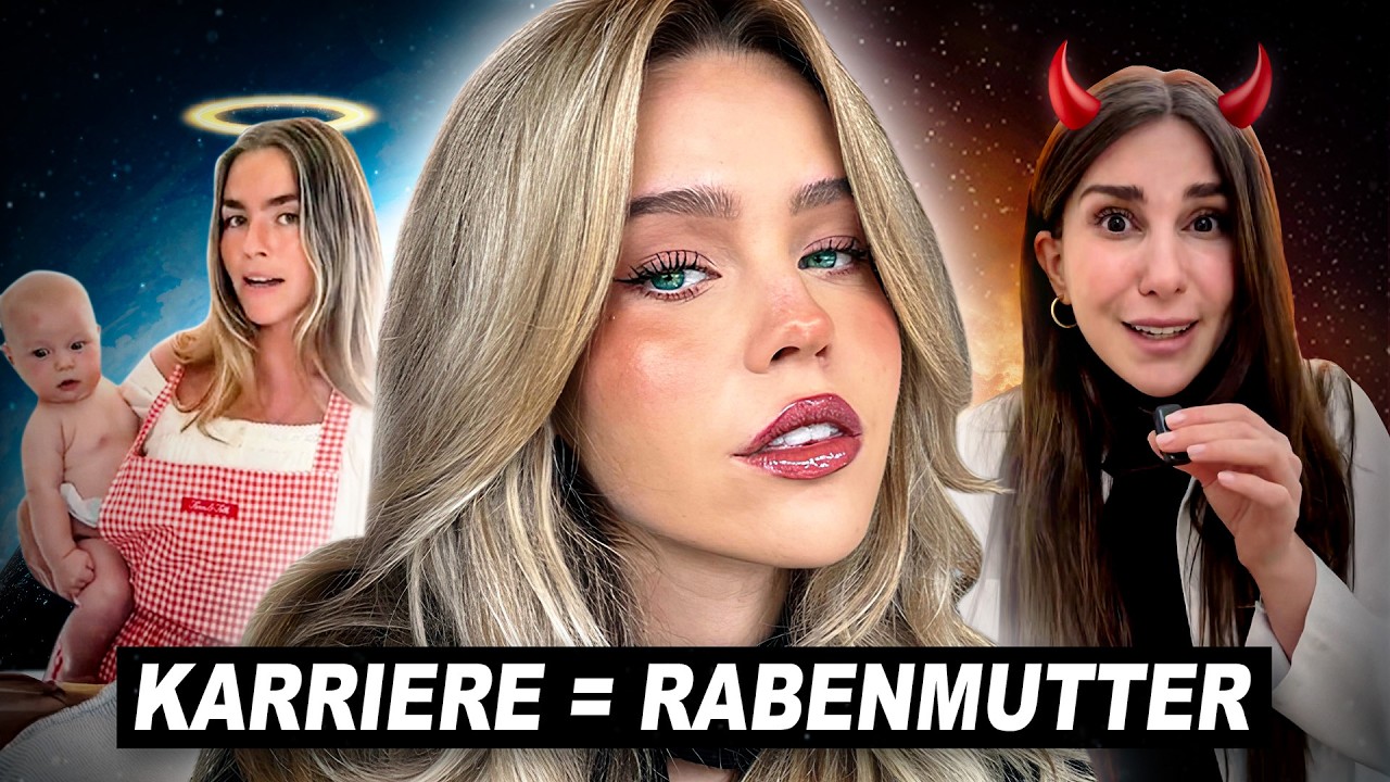 YouTube post by @DesyF for The Female Company. Caption reads: Career or children: When women have to choose.