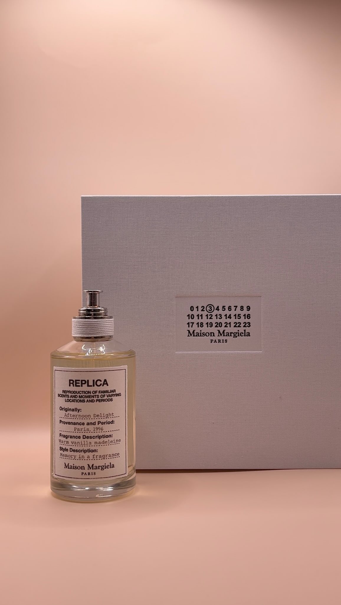 Instagram post by @heyitsninnna for Maison Margiela. Caption reads: [...] comforting yet sophisticated about Maison....