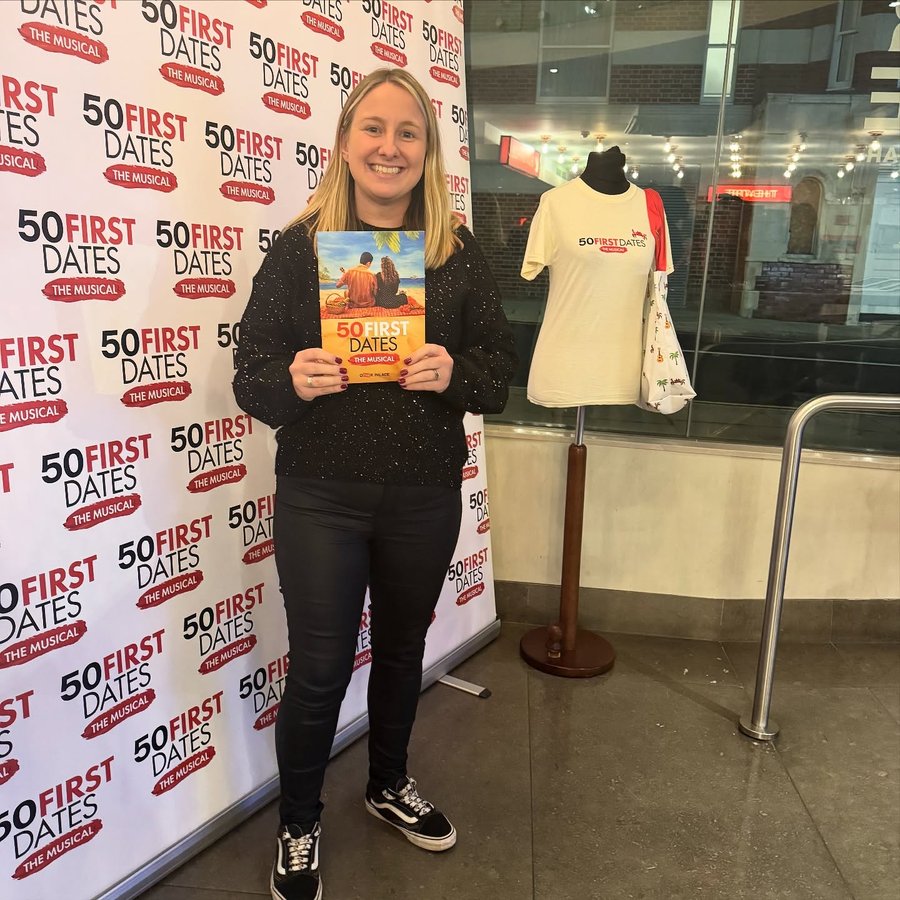 Instagram post by @craigfamilyblog for The Influence Room. Caption reads: Yesterday my dad and I saw ‘50 First Dates - The....