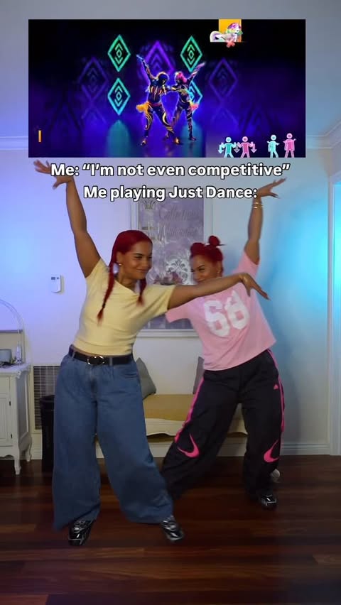 Instagram post by @jasminetxo for Ubisoft. Caption reads: Me because Just Dance 2026 is out 😍🕺🏾 (And it’s....
