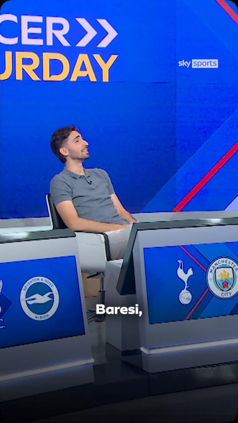 Instagram post by @jftvluca for Sky Sports. Caption reads: [...] Merson from the sofa instead. Thanks....