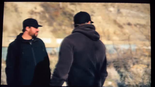 Instagram post by @aarongoodwin for discoveryplus. Caption reads: Just showing up in style 😎 the new episode....