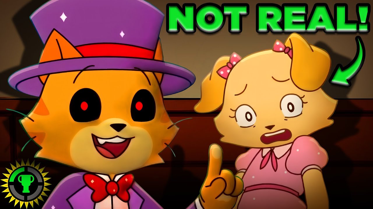 YouTube post by @GameTheory for Imgur. Caption reads: The Giggleland ARG Got Even DARKER….