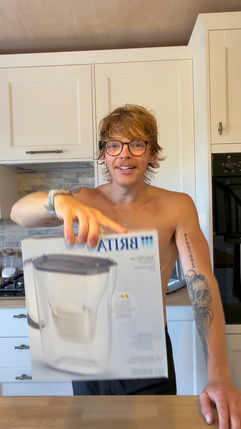 Instagram post by @alistairalmond for Brita. Caption reads: First ever marathon, @brita.uk you better get me....