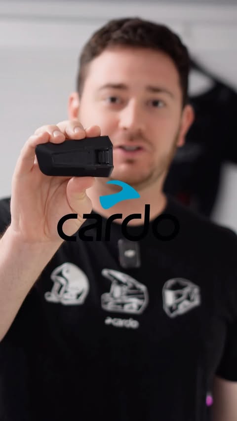 Instagram post by @john.hubz for Cardo Systems. Caption reads: [...] It’s all thanks to my sponsor @cardosystems....
