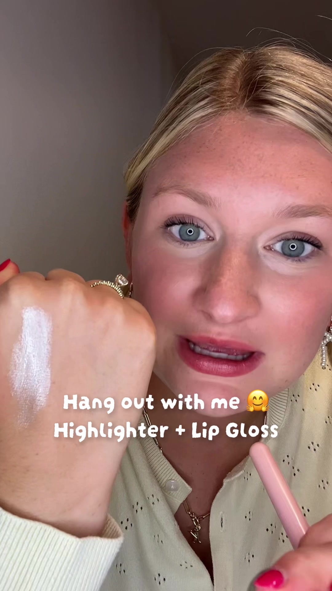TikTok post by @asmrkatiee for Glam Story. Caption reads: [...] I’m actually so in love with it! 😍🧨....