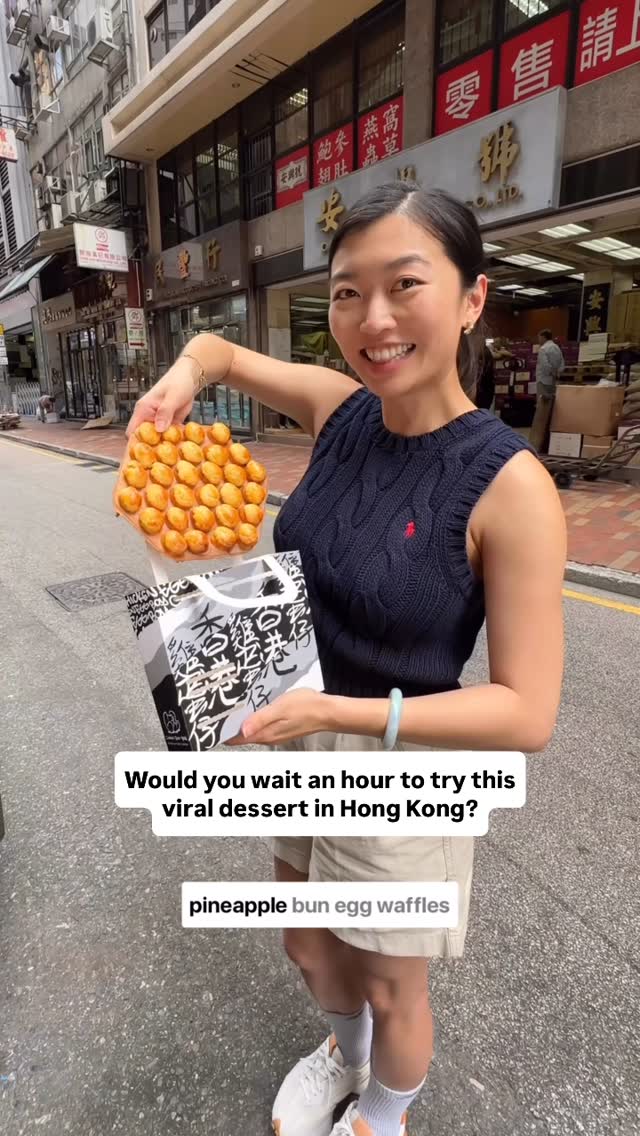 Instagram post by @bonnieszeng for Travel + Leisure. Caption reads: Now this is a dessert worth traveling for. 😋🎥....