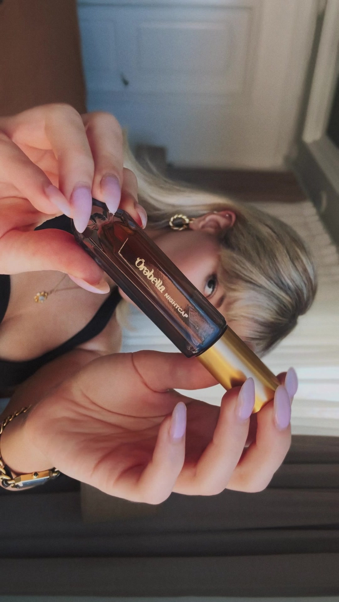 TikTok post by @donya for Orebella. Caption reads: #gifted_by_orebella  Vanilla, ginger, and....