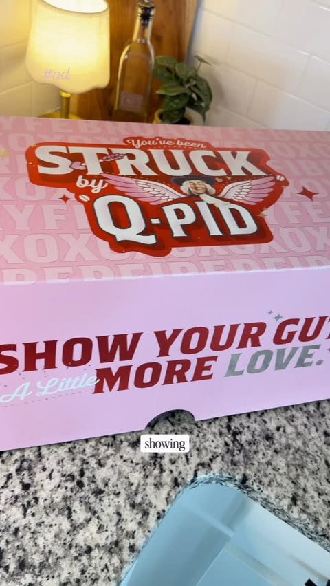 Instagram post by @eats.with.katie for Quaker Oats. Caption reads: #ad I’m showing myself & my gut more love this....