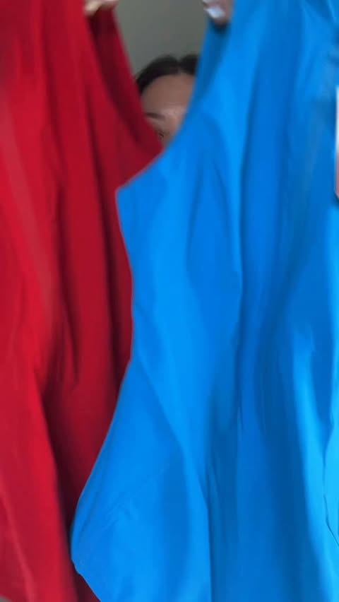 Instagram post by @immafied for Popilush. Caption reads: [...] you wear Blue or Red ? These are from....
