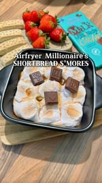 Instagram post by @becs.bites for Monty Bojangles. Caption reads: ad If you have an airfryer you NEED to make these....