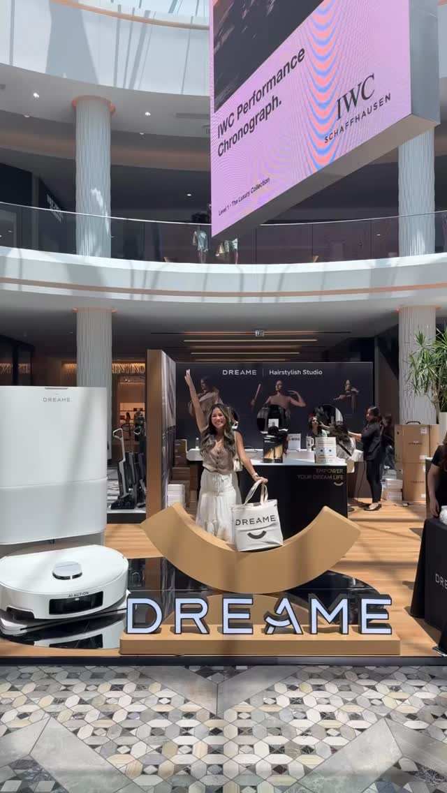 Instagram post by @rachelvogttrends for Dreame. Caption reads: A clean start never looked this good! 🧼✨ I got an....