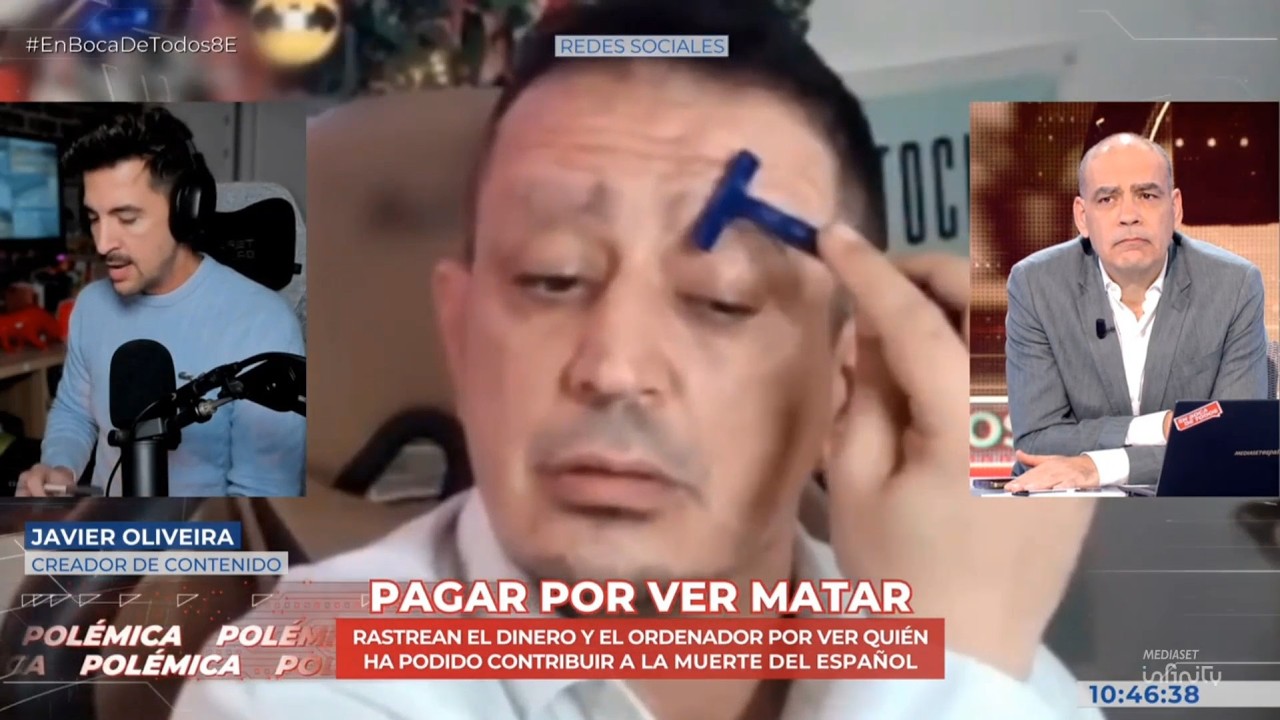 YouTube post by @javioliveira for Instant Gaming. Caption reads: SIMON'S FRIEND DIES LIVE ON AIR (SS CONNECTION) IN....