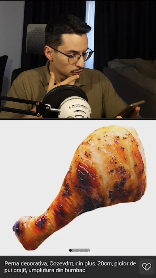 Instagram post by @zappy_tv for eMAG. Caption reads: [...] la ofertă de Black Friday pe eMAG 😂 Am....