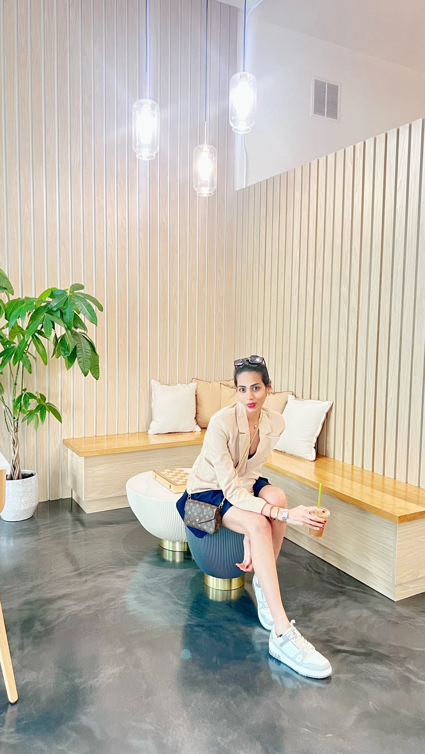 Instagram post by @stylewiththedoc for The Infatuation. Caption reads: Sunny side up! ☀️🥂
.
.
.
.

#Fashionista....