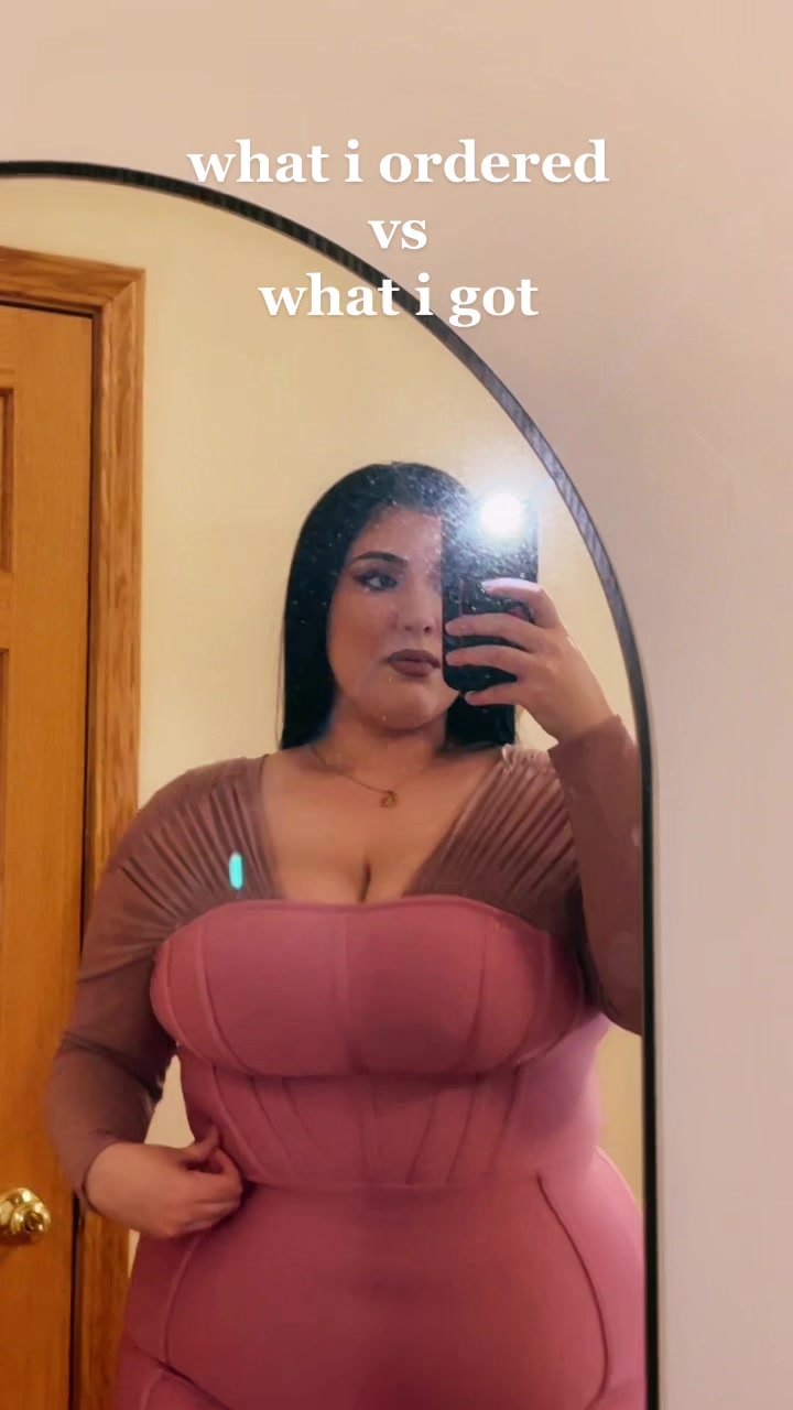 TikTok post by @hannah_ledesma_ for REBDOLLS. Caption reads: #ad mini @REBDOLLS haul! Use my code....