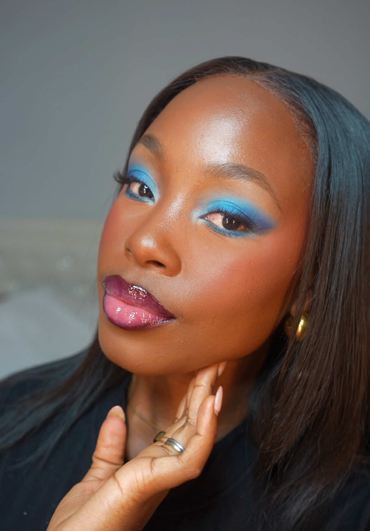 TikTok post by @m_mercx for The Beauty Crop. Caption reads: This lip combo hates to see me coming, I have been....