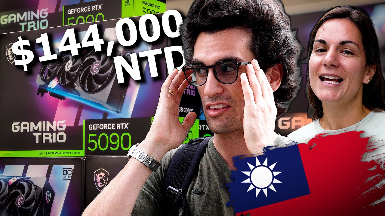 YouTube post by @GregSalazar for NZXT. Caption reads: [...] Computex 2026! Cooler Master components:....