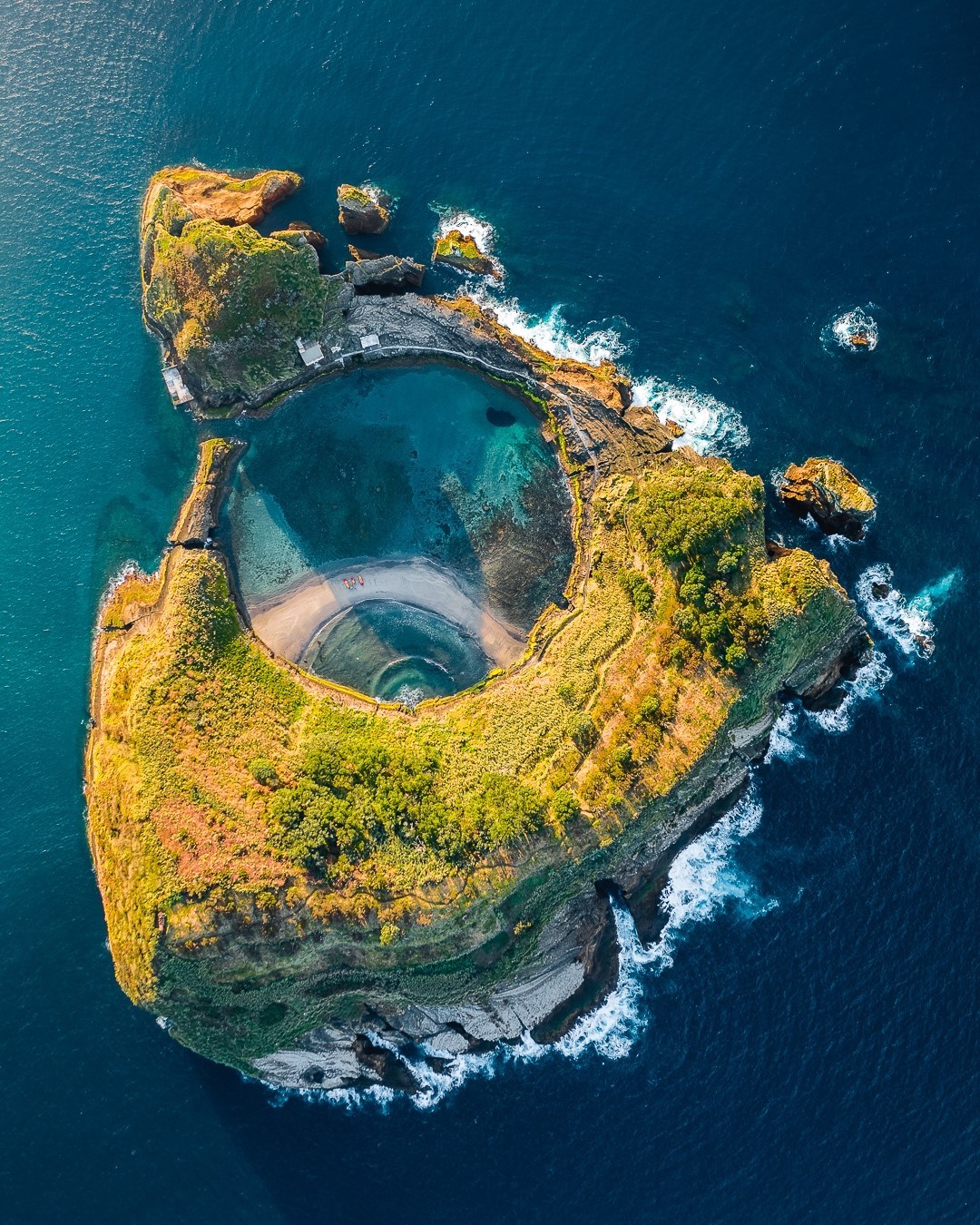 Instagram post by @johan_drone_adventures for Passion Passport. Caption reads: "Beach time 😎"⁠
⁠⁠
I'm very excited to finally....
