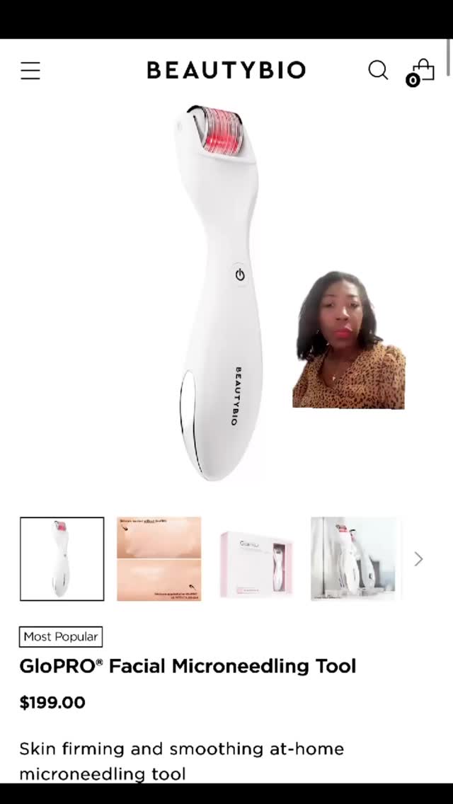 Instagram post by @thechicestchicks for BeautyBio. Caption reads: [...] skin is always in. 🔗 @beautybio #BBA....