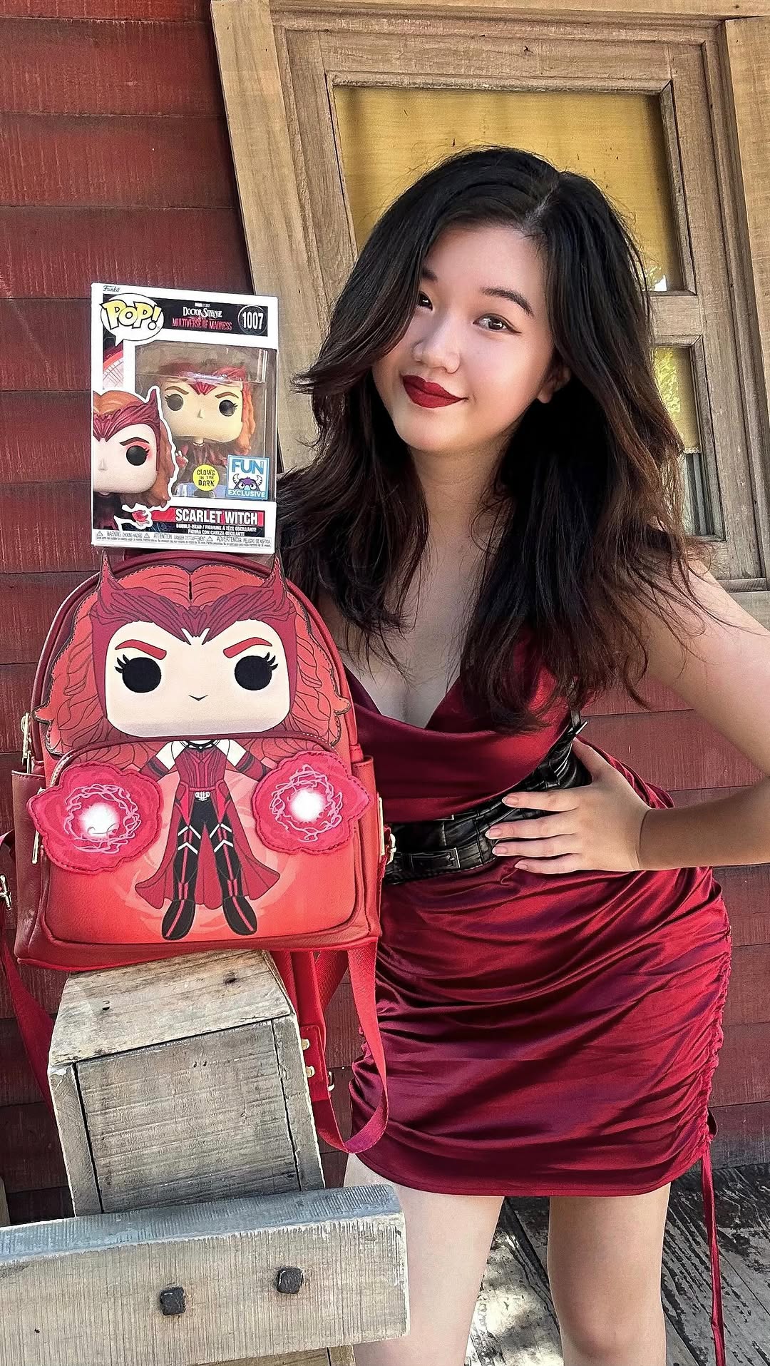 Instagram post by @winolamagical for FUN.com. Caption reads: What do you want for Christmas?🎄
•
A little....