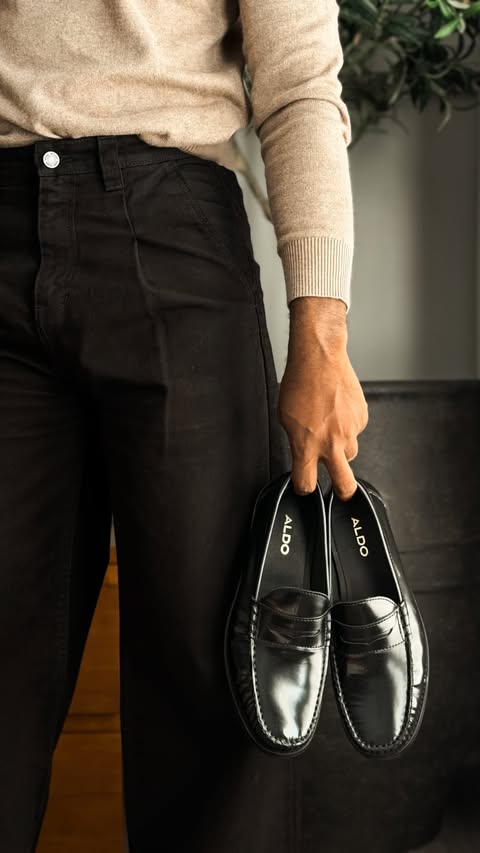 Instagram post by @mrderrickbrownie for ALDO Shoes. Caption reads: Fall style starts from the ground up. How are you....