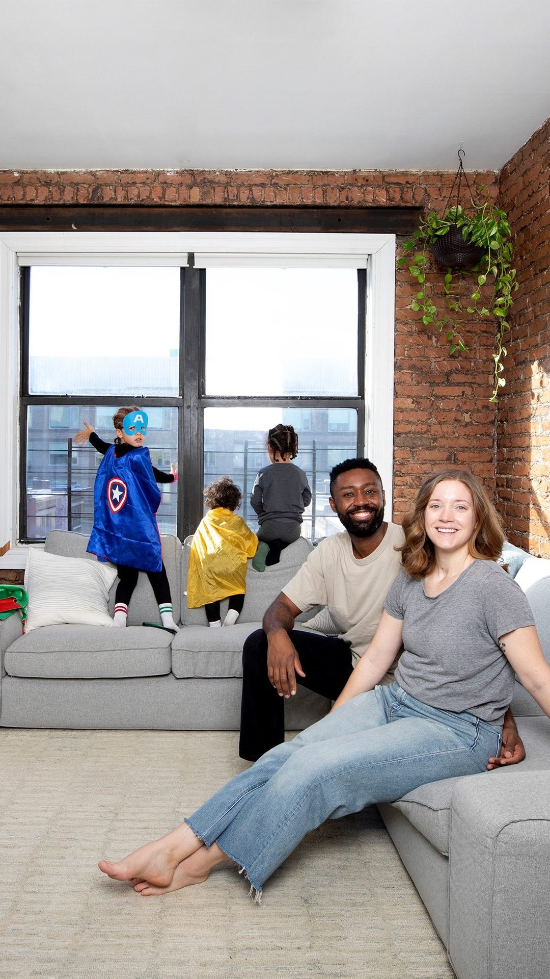 Instagram post by @lacasaalmodovar for Apartment Therapy. Caption reads: Sarah and Peterson's (@lacasaalmodovar)....