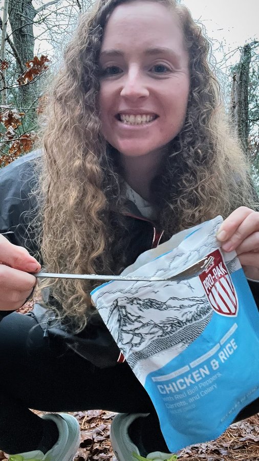 Instagram post by @madisonblagden for Mountain House. Caption reads: #Sponsored 
In 2025 I will be embarking on the....