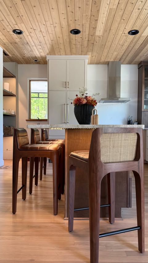 Instagram post by @thehedgedhome for Denver Modern. Caption reads: [...] shop for direct link 🔗 #denvermodern....