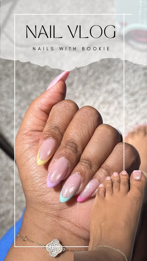 Instagram post by @dyamondniicole for BTArtboxnails. Caption reads: It’s nail day 💅🏽 @btartbox_official Click that....