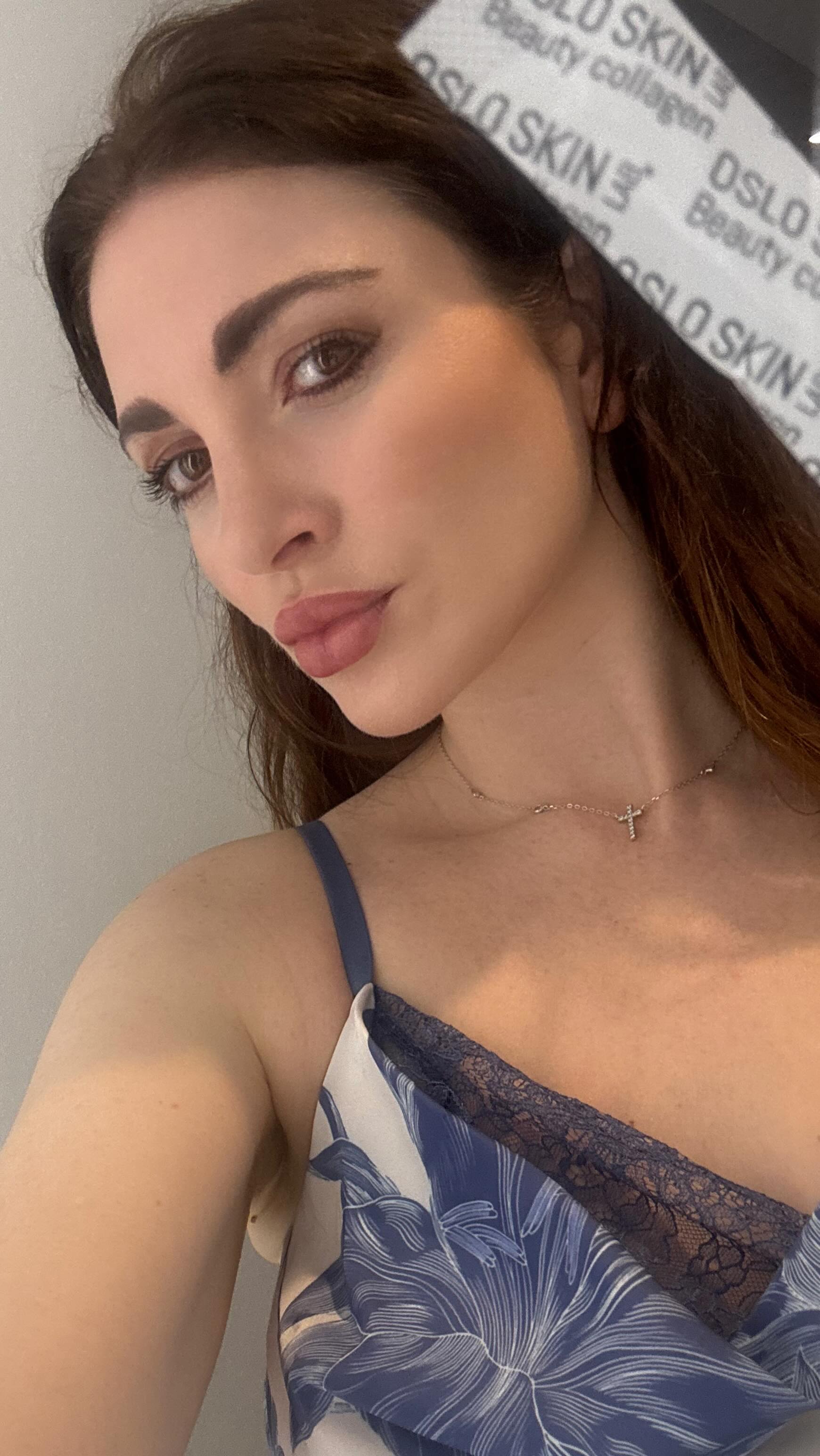 Instagram post by @ellel__ for Oslo Skin Lab. Caption reads: This year, my idea of beauty has been redefined as....