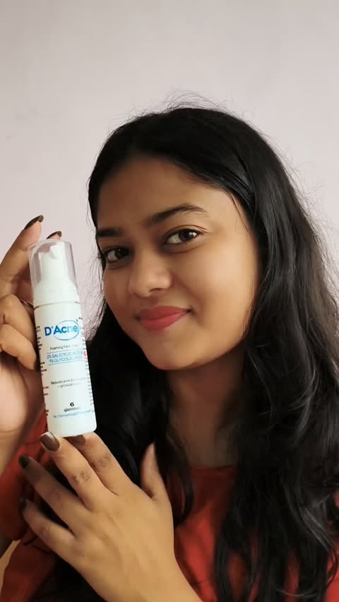 Instagram post by @sweta_pattnaik02 for D'Acne by Glenmark. Caption reads: Having acne prone skin? Here's a solution. Get....