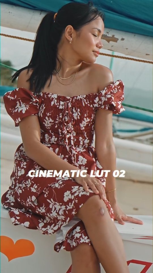 Instagram post by @enerico.jr for Motion Array. Caption reads: Cinematic LUTs using Motion Array is amazing. My....