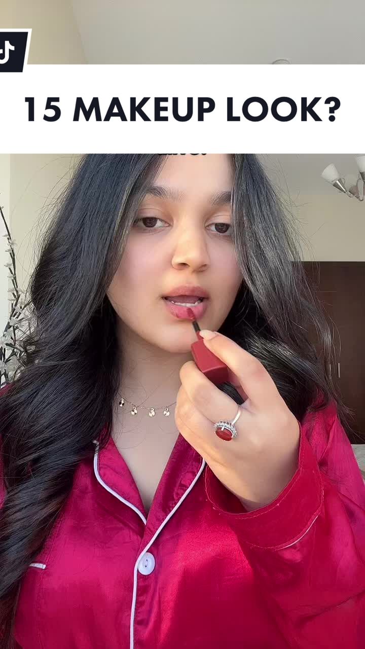 TikTok post by @rehnumavasi for Bourjois. Caption reads: Velvet finish lipsticks to save the day using....