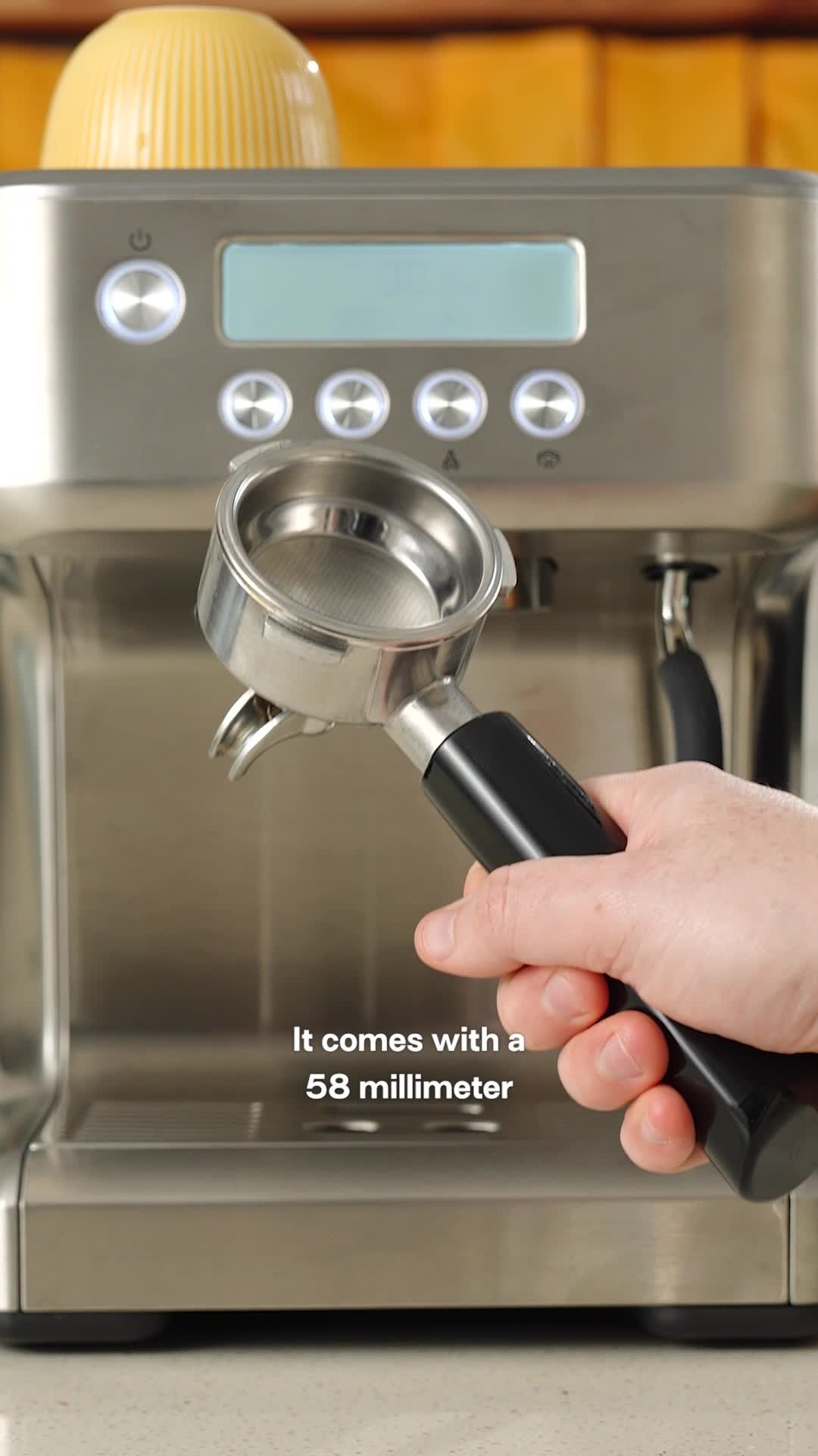 Instagram post by @goldenbrown.coffee for Casabrews. Caption reads: GIVEAWAY! The Casabrews Ultra espresso machine....