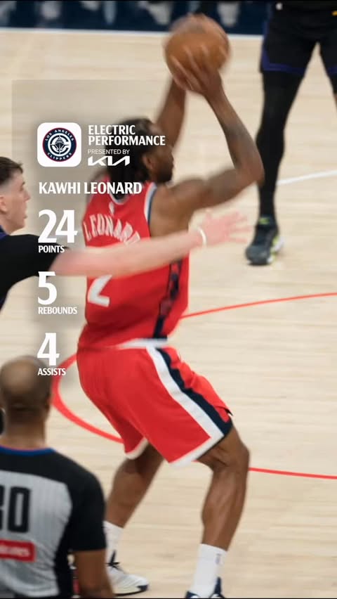 Instagram post by @laclippers for Kia. Caption reads: [...] Electric Performance presented by @kiausa.