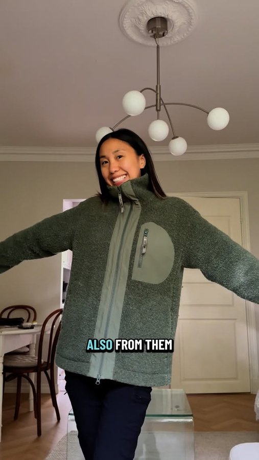 Instagram post by @hello_thuha for Astrid Wild. Caption reads: [...] adjustable waistband by my favorites....